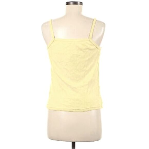 New ENTIREWORLD. Square Neckline Sleeveless 100% organic cotton L light yellow - Picture 4 of 8